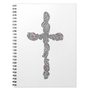 Caderno Espiral Pierced Cross