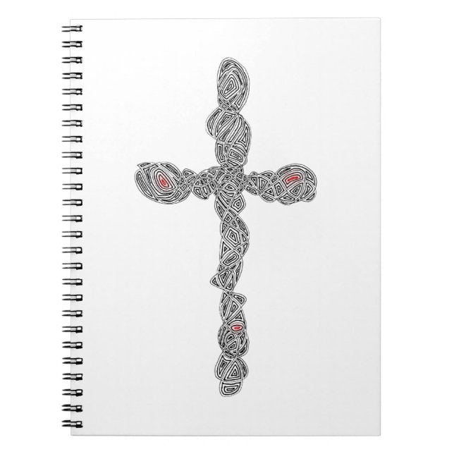 Caderno Espiral Pierced Cross (Frente)