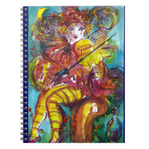 Caderno Espiral PIERO/noite Venetian do carnaval