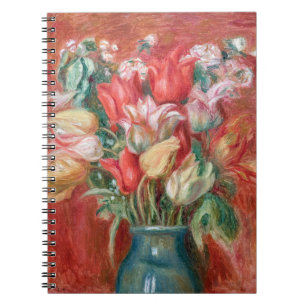 Caderno Espiral Pierre-Auguste Renoir - Buquê Tulip