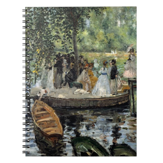 Caderno Espiral Pierre-Auguste Renoir - La Grenouillere (Frente)
