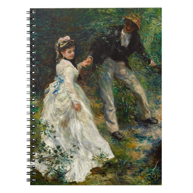 Caderno Espiral Pierre-Auguste Renoir - La Promenade (Frente)