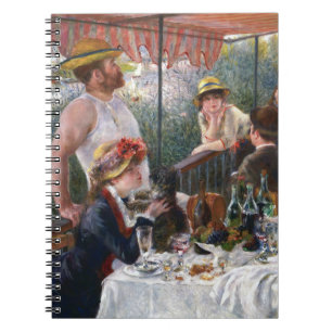 Caderno Espiral Pierre-Auguste Renoir - Luncheon do Partido Barco