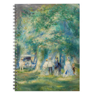 Caderno Espiral Pierre-Auguste Renoir - O Partido na Nuvem Santo