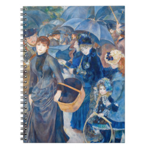 Caderno Espiral Pierre-Auguste Renoir - Os Guarda-chuvas