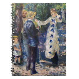 Caderno Espiral Pierre-Auguste Renoir - The Swing