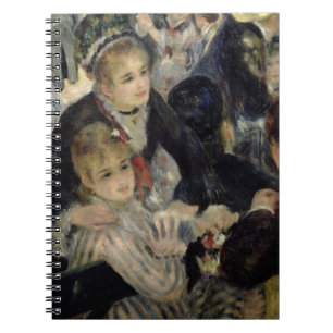 Caderno Espiral Pierre uma bola de Renoir no Moulin de la