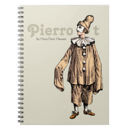 Caderno Espiral Pierrot por Hans Peter Hansen CC0199