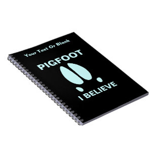Caderno Espiral Pigfoot - Eu Acredito