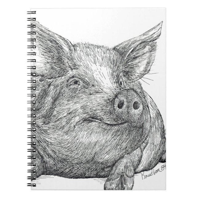 Caderno Espiral Piglet (Frente)