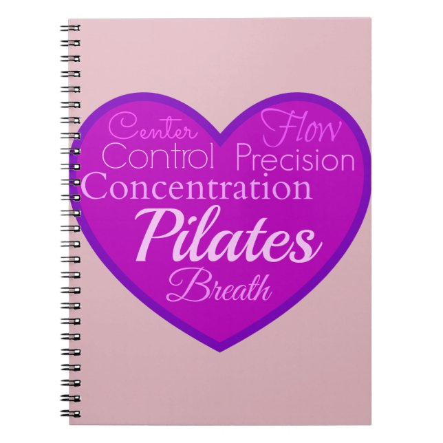 Caderno Espiral Pilates (Frente)