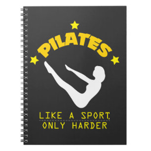 Caderno Espiral Pilates gosta de um esporte, somente um Contrology