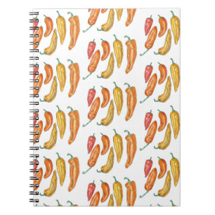 Caderno Espiral Pimentões Doces