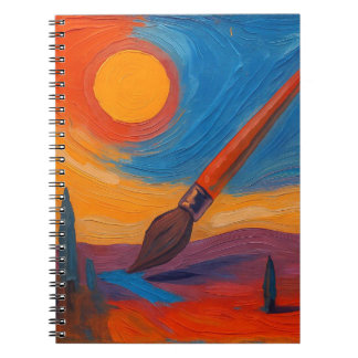 Caderno Espiral Pincel dos Sonhos