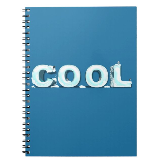 Caderno Espiral Pinguins legal (Frente)