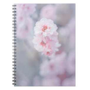 CADERNO ESPIRAL PINK CHERRY BLOSSOM EM FECHAR FOTOGRAFIA