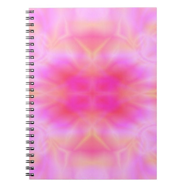 Caderno Espiral Pink Flare (Frente)