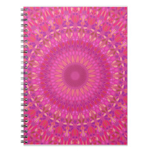 CADERNO ESPIRAL PINK MANDELA SPIRAL NOTEBOOK / DIÁRIO