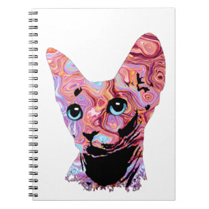 Caderno Espiral Pinky Sphynx Cat 683