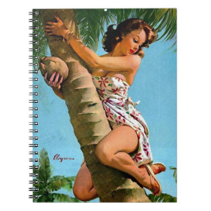 Caderno Espiral Pino do coco