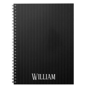 Caderno Espiral Pintas pretas personalizadas