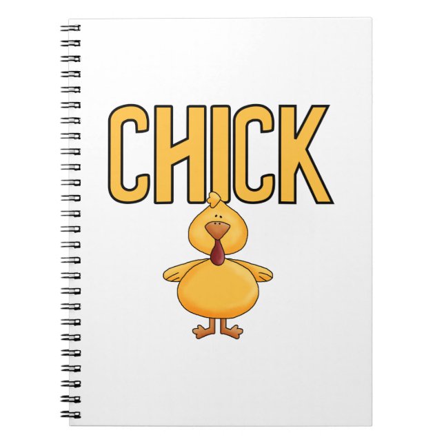 Caderno Espiral Pintinho (Frente)