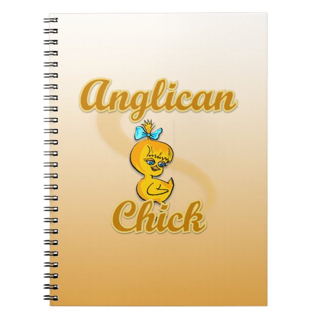 Caderno Espiral Pintinho anglicano (Frente)