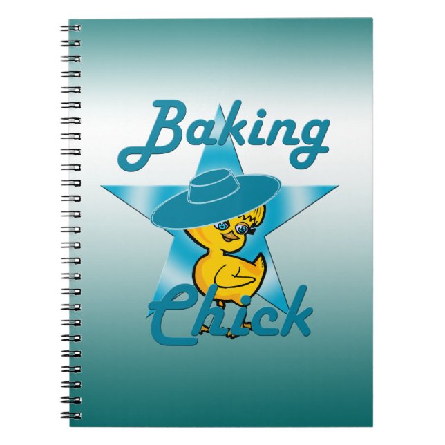 Caderno Espiral Pintinho Baking nº 7 (Frente)