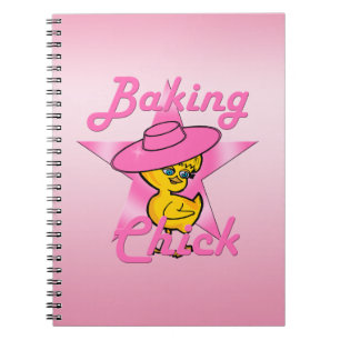 Caderno Espiral Pintinho Baking nº 8