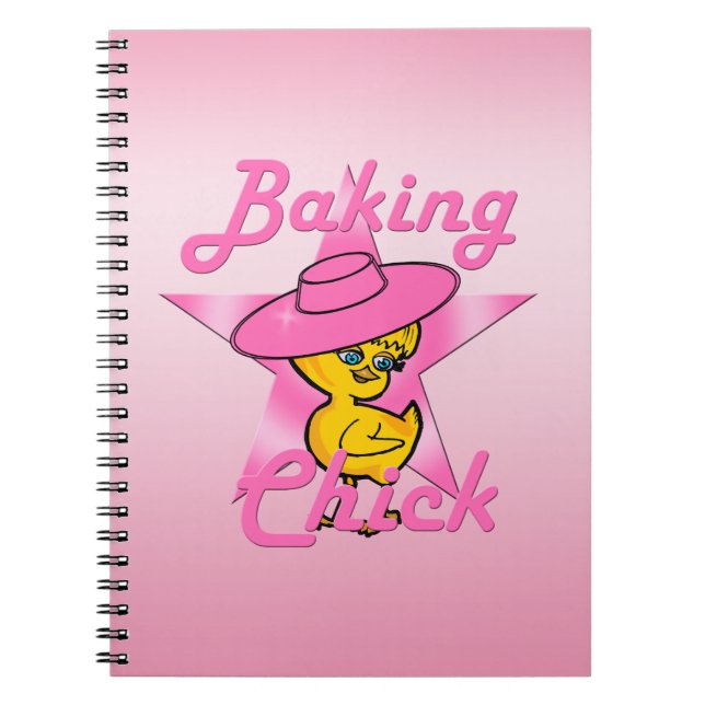 Caderno Espiral Pintinho Baking nº 8 (Frente)