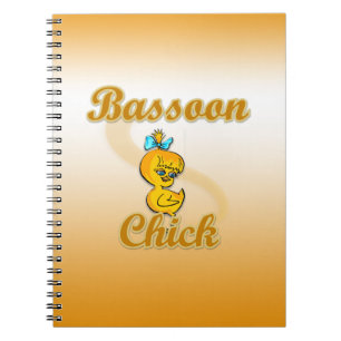 Caderno Espiral Pintinho Bassoon