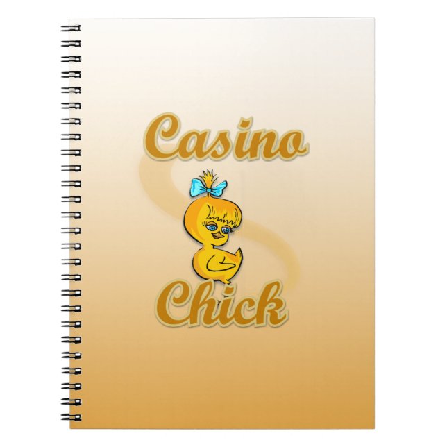 Caderno Espiral Pintinho Casino (Frente)