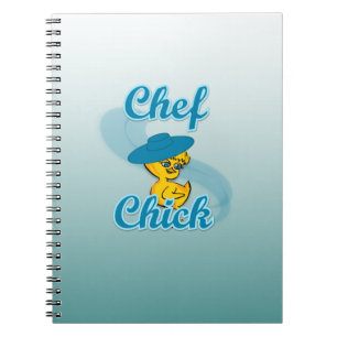 Caderno Espiral Pintinho chef nº 3
