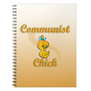 Caderno Espiral Pintinho comunista