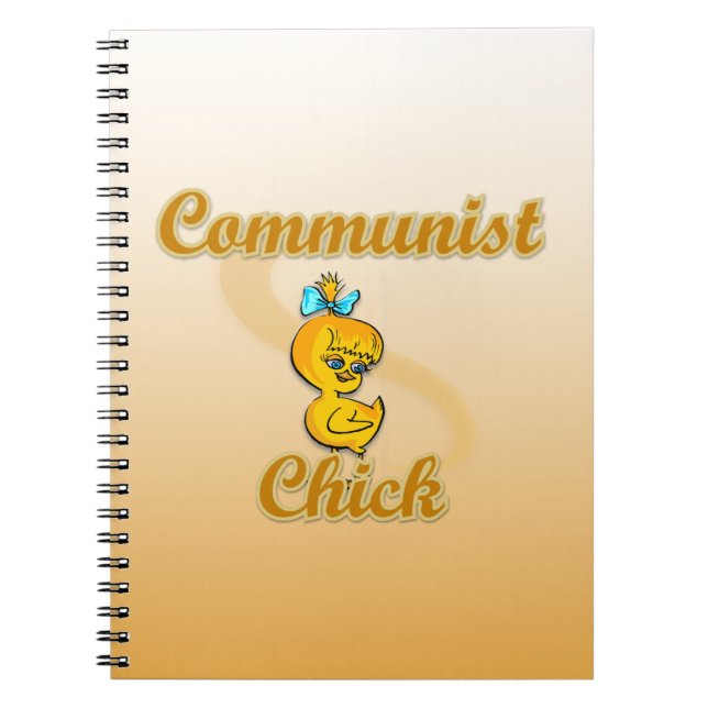 Caderno Espiral Pintinho comunista (Frente)