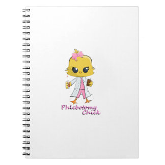 Caderno Espiral Pintinho da flebotomia