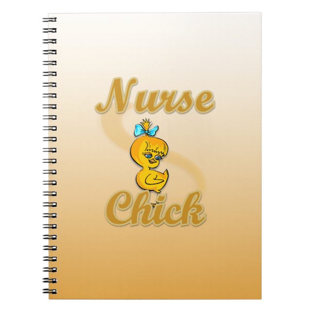 Caderno Espiral Pintinho de Enfermeiro (Frente)