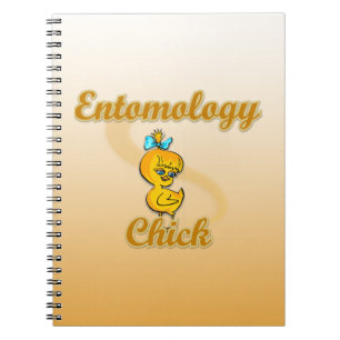 Caderno Espiral Pintinho de entomologia