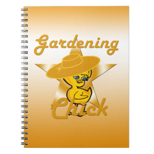 Caderno Espiral Pintinho de jardinagem nº 10