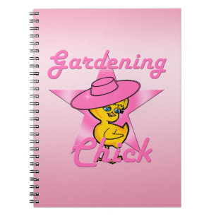 Caderno Espiral Pintinho de jardinagem nº 8