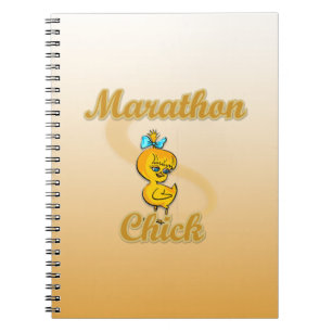 Caderno Espiral Pintinho de maratona