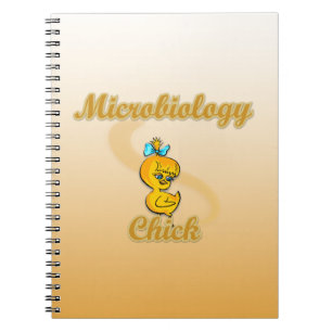 Caderno Espiral Pintinho de microbiologia