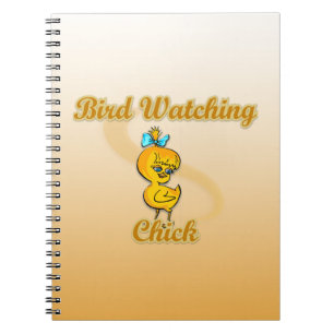 Caderno Espiral Pintinho de observação de aves