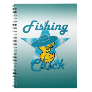 Caderno Espiral Pintinho de pesca nº 7