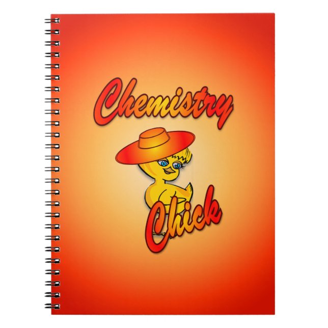 Caderno Espiral Pintinho de Química nº 5 (Frente)
