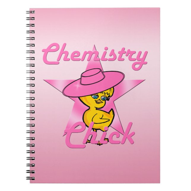 Caderno Espiral Pintinho de Química nº 8 (Frente)