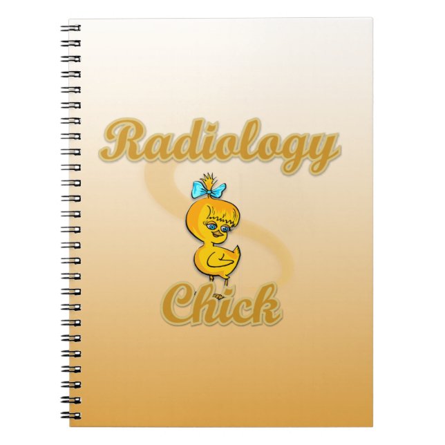Caderno Espiral Pintinho de radiologia (Frente)