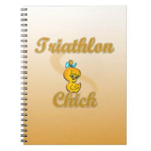 Caderno Espiral Pintinho de Triathlon