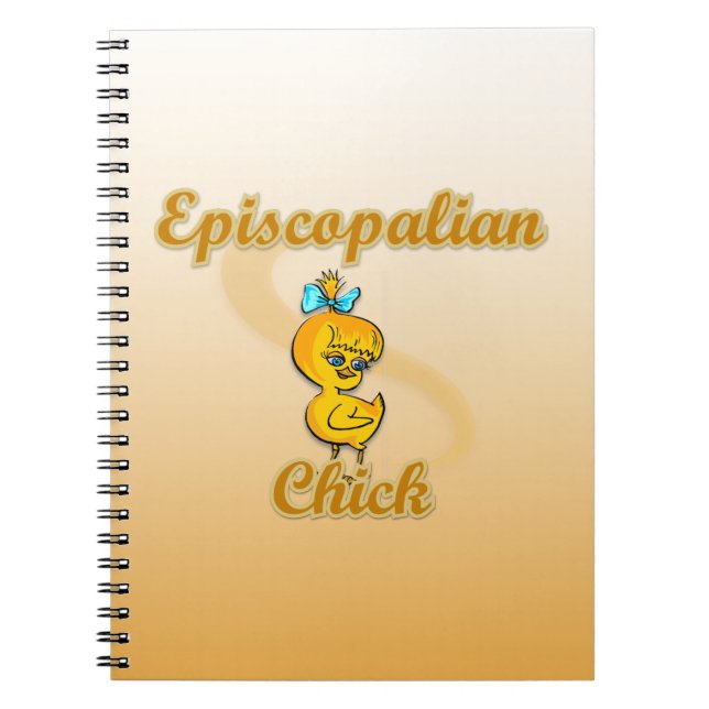 Caderno Espiral Pintinho episcopal (Frente)