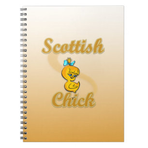 Caderno Espiral Pintinho escocês